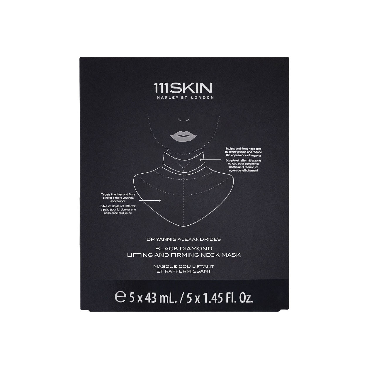 111Skin Black Diamond Lifting and Firming Neck Mask — ماسک | بررسی و راهنمای لیلیورا