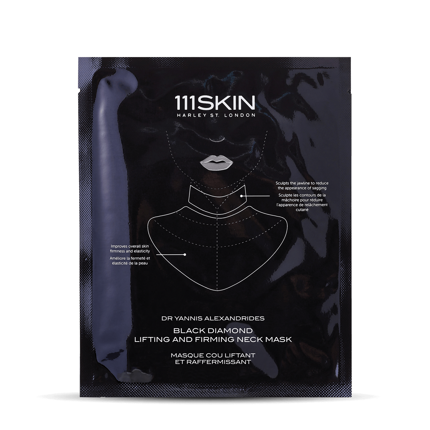 111Skin Black Diamond Lifting & Firming Neck Mask — ماسک | بررسی و راهنمای لیلیورا