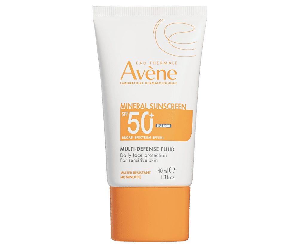 Avène Mineral Multi-Defense Sunscreen Fluid SPF 50+ — ضدآفتاب | بررسی و راهنمای لیلی‌ورا