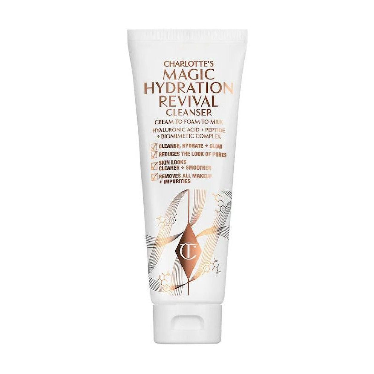 Charlotte Tilbury Charlotte's Magic Hydration Revival Cleanser — پاککننده | بررسی و راهنمای لیلیورا