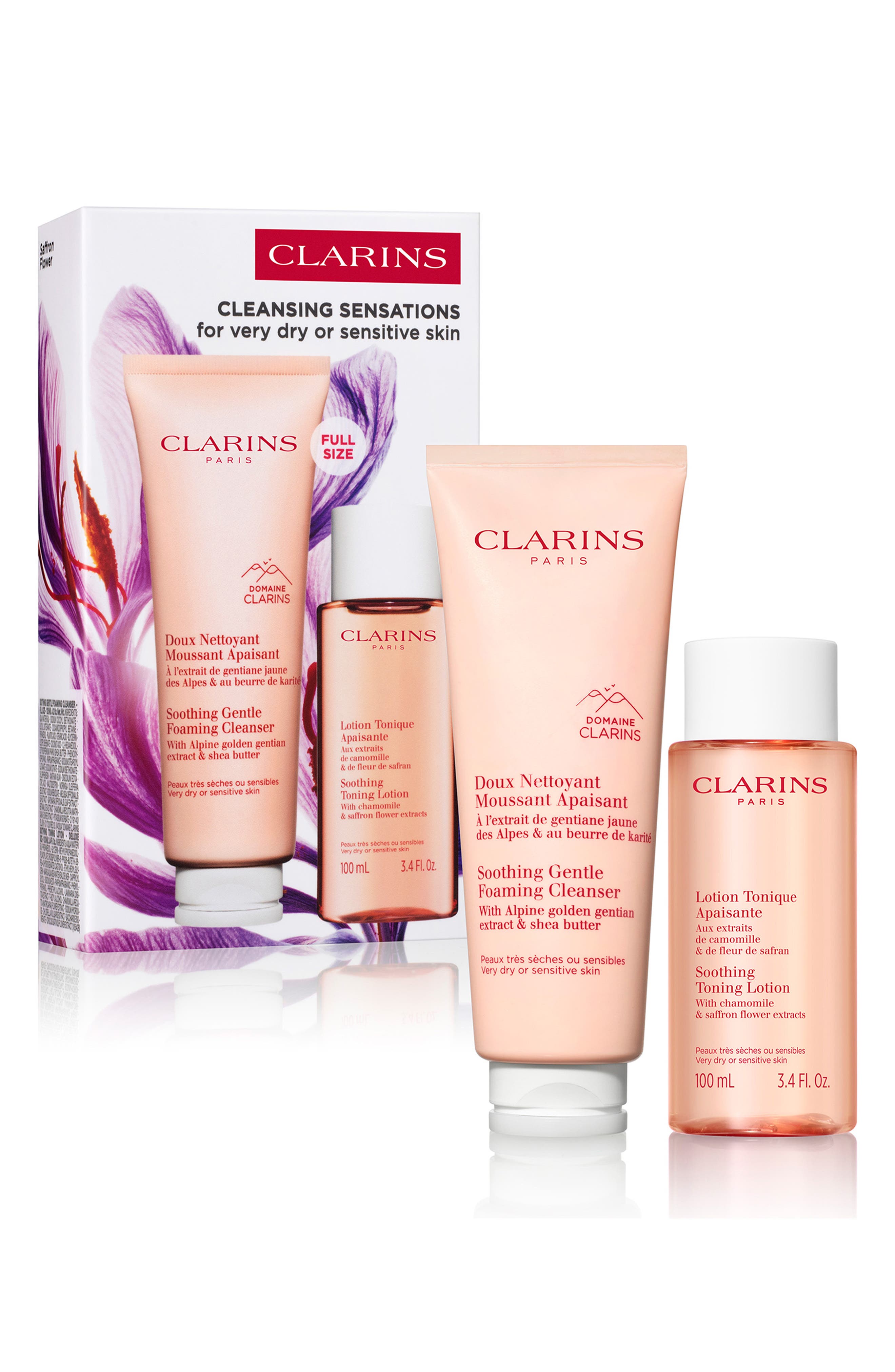 Clarins Soothing Cleansing Set — ست و پک | بررسی و راهنمای لیلی‌ورا