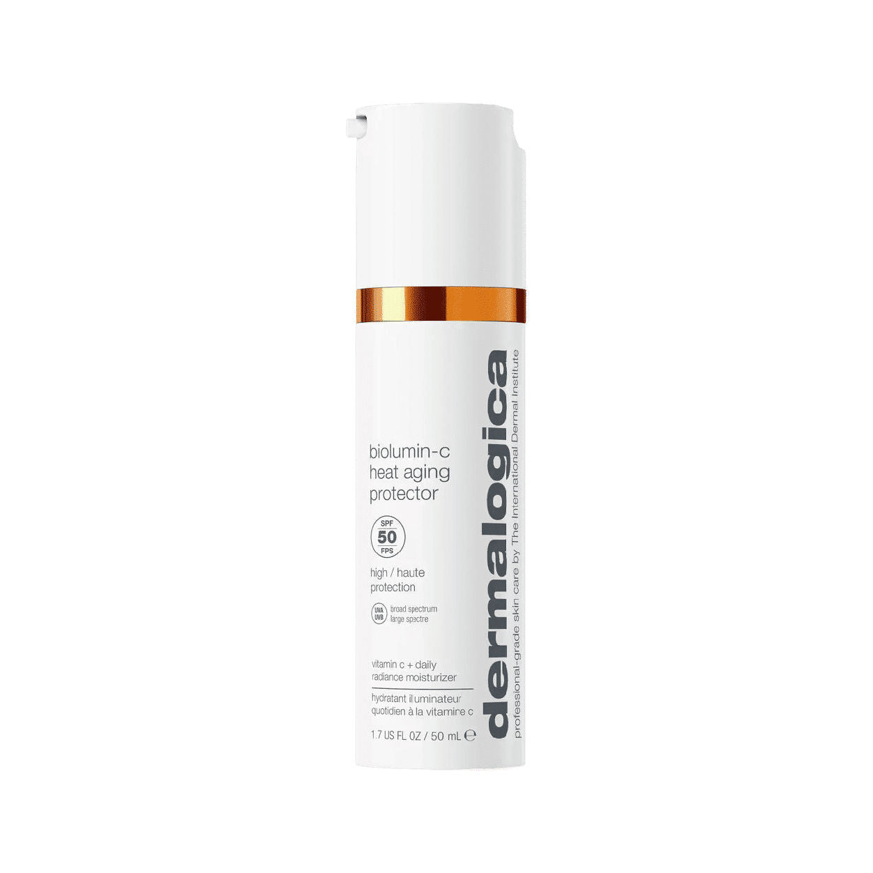 Dermalogica Biolumin-C Heat Aging Protector SPF50 — ضدآفتاب | بررسی و راهنمای لیلیورا
