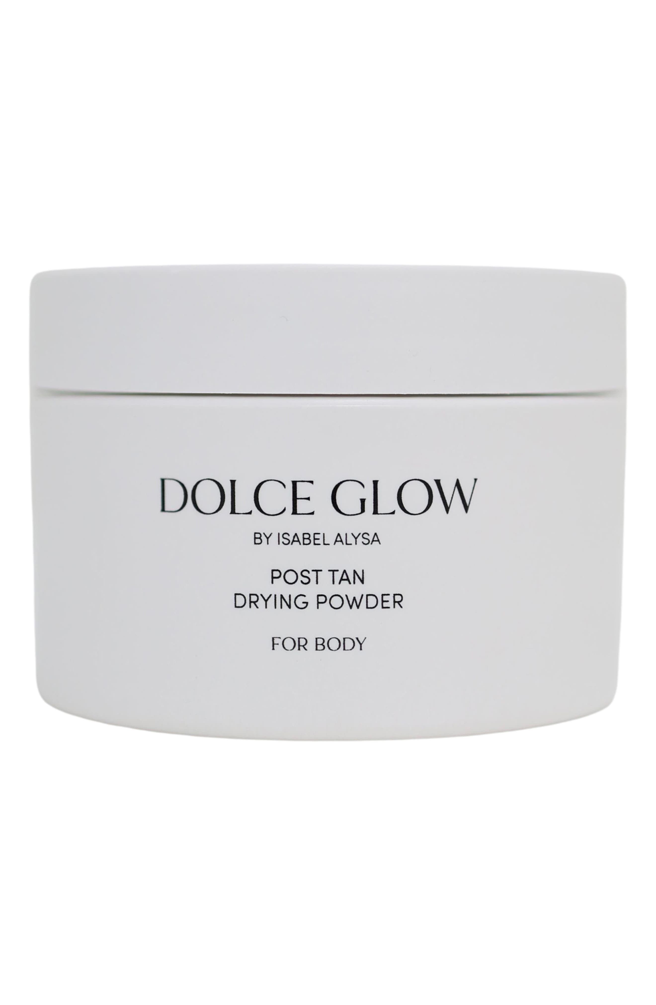 Dolce Glow by Isabel Alysa Post Tan Drying Powder for Body — بدن و دست | بررسی و راهنمای لیلی‌ورا