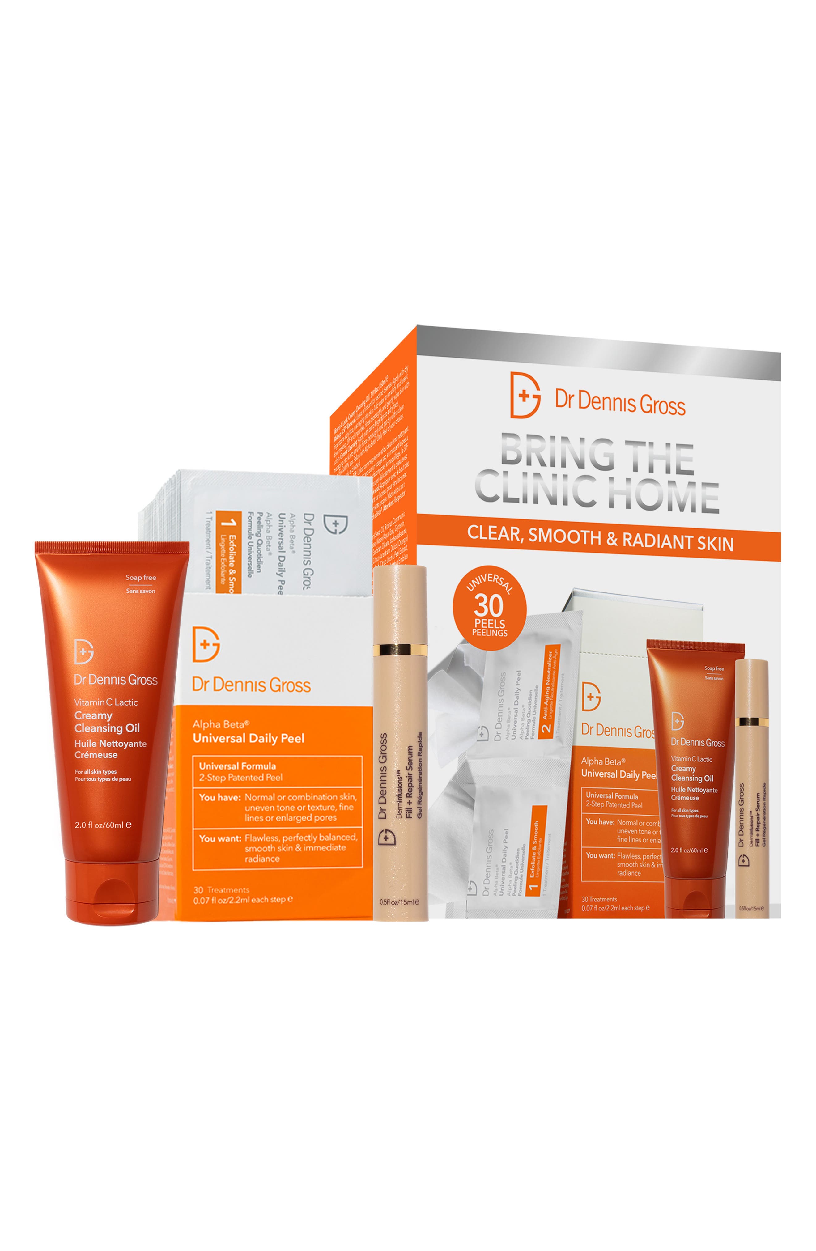 Dr Dennis Gross Skincare Bring the Clinic Home Alpha Beta Universal Daily Peel K — ماسک | بررسی و راهنمای لیلی‌ورا