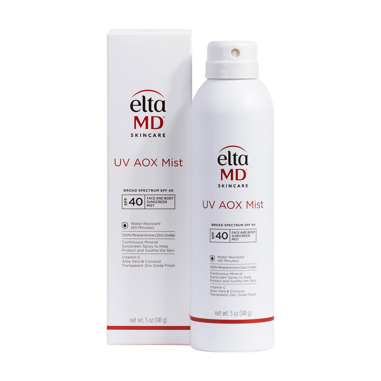 EltaMD UV AOX Mist Broad Spectrum SPF 40 — ضدآفتاب | بررسی و راهنمای لیلی‌ورا