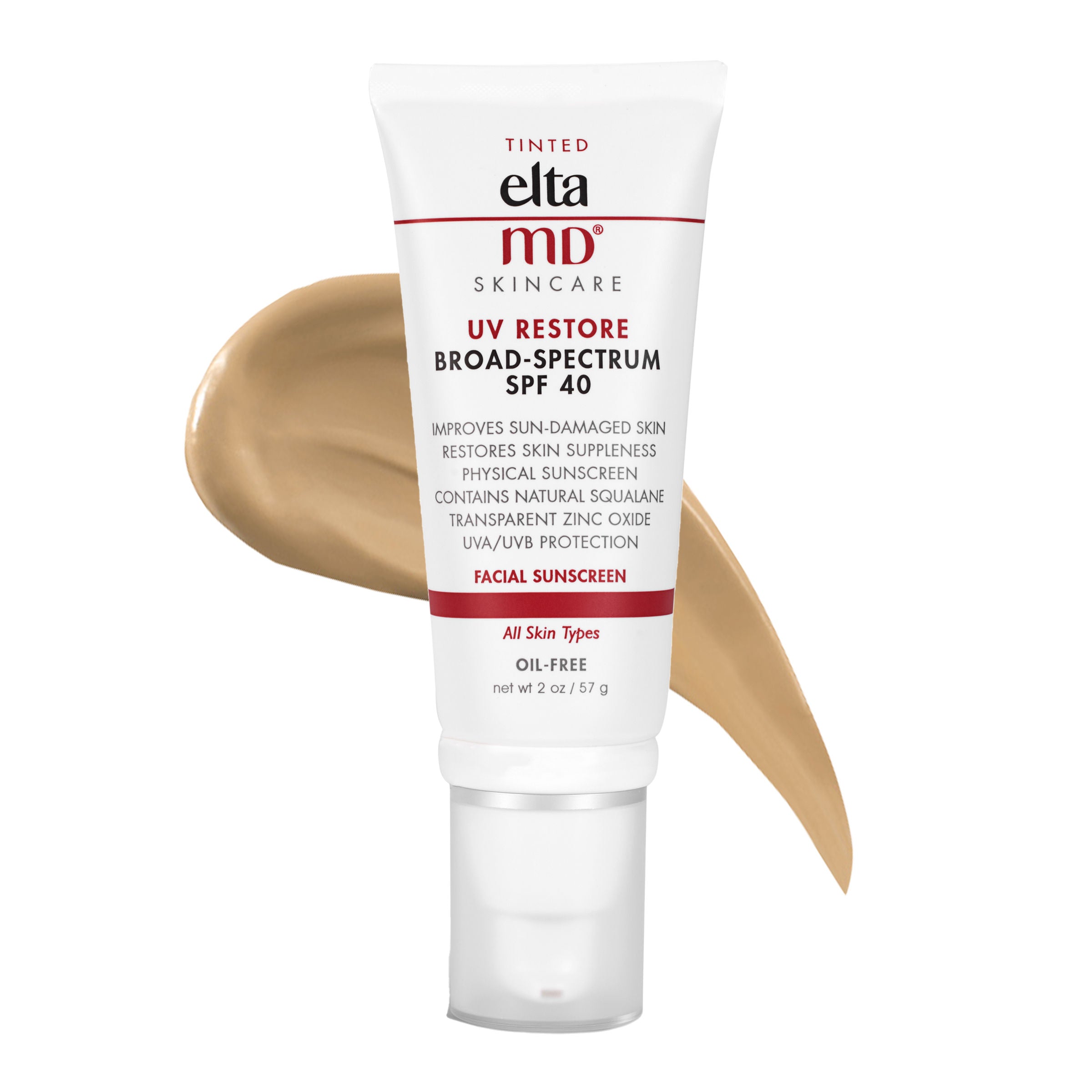 EltaMD UV Restore Tinted Broad-Spectrum Facial Sunscreen SPF 40 — ضدآفتاب | بررسی و راهنمای لیلیورا