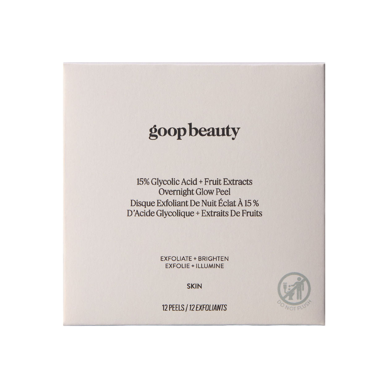 Goop Beauty 15% Glycolic Acid Overnight Glow Peel — ماسک | بررسی و راهنمای لیلیورا