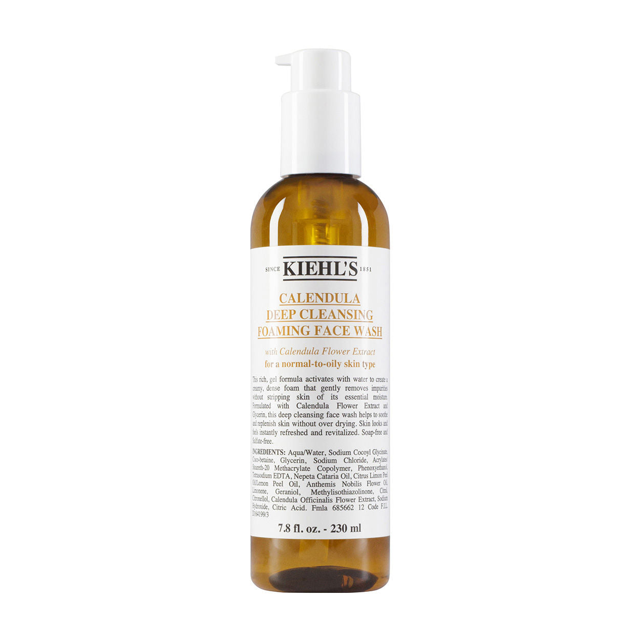 Kiehl s Kiehl's Since 1851 Calendula Deep Cleansing Foaming Face Wash — پاککننده | بررسی و راهنمای لیلیورا