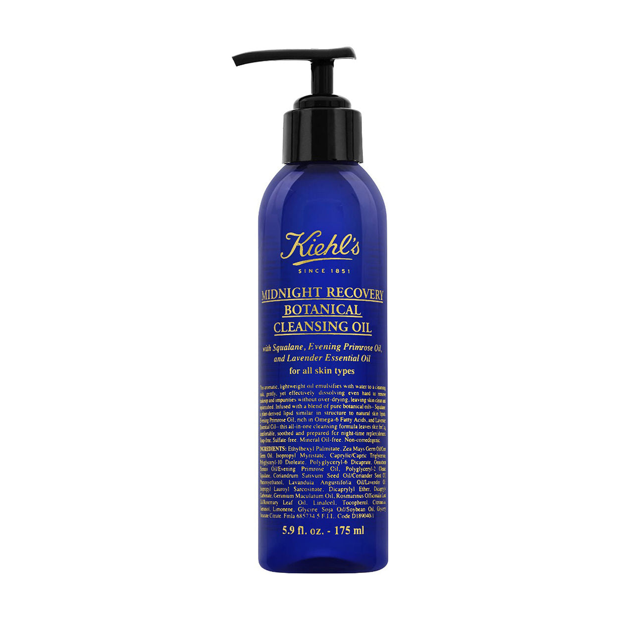 Kiehl s Kiehl's Since 1851 Midnight Recovery Cleansing Oil — پاککننده | بررسی و راهنمای لیلیورا