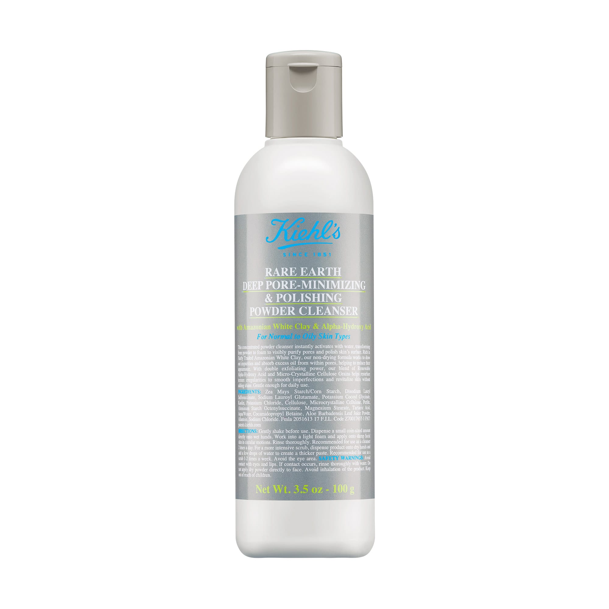 Kiehl s Kiehl's Since 1851 Rare Earth Deep Pore-Minimizing and Polishing Powder Cleanser — پاککننده | بررسی و راهنمای لیلیورا