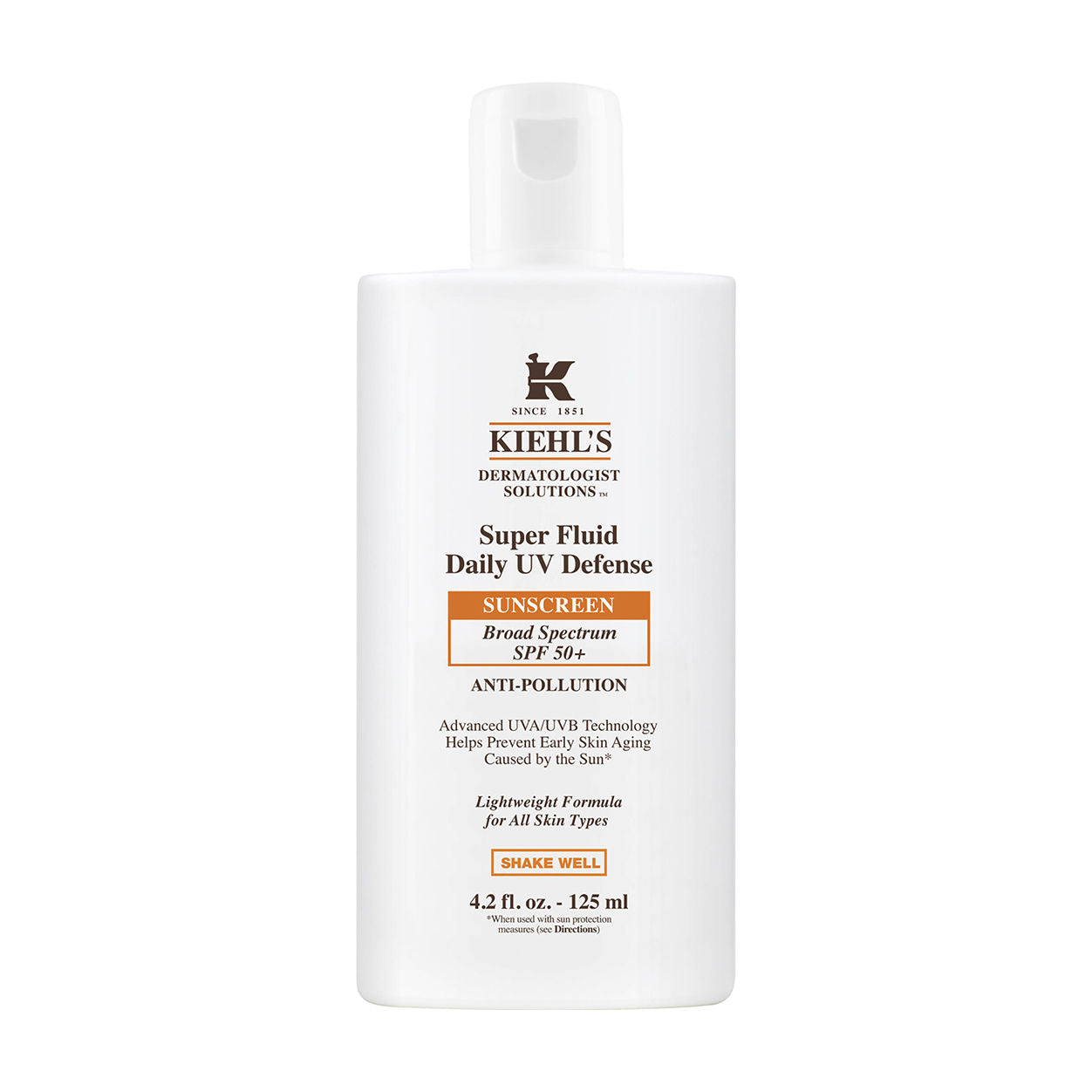 Kiehl s Kiehl's Since 1851 Super Fluid Daily UV Defense Broad Spectrum SPF 50+ — ضدآفتاب | بررسی و راهنمای لیلیورا