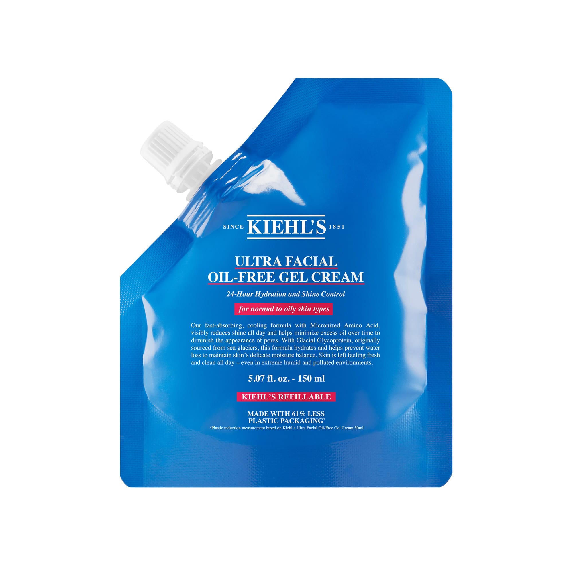 Kiehl s Kiehl's Since 1851 Ultra Facial Oil-Free Moisturizer Refill — مرطوبکننده و کرم | بررسی و راهنمای لیلیورا