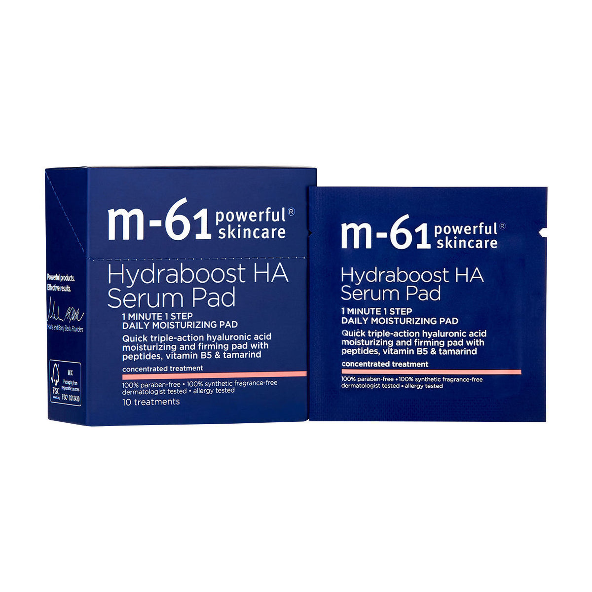 M-61 Hydraboost HA Serum Pad — سرم | بررسی و راهنمای لیلی‌ورا