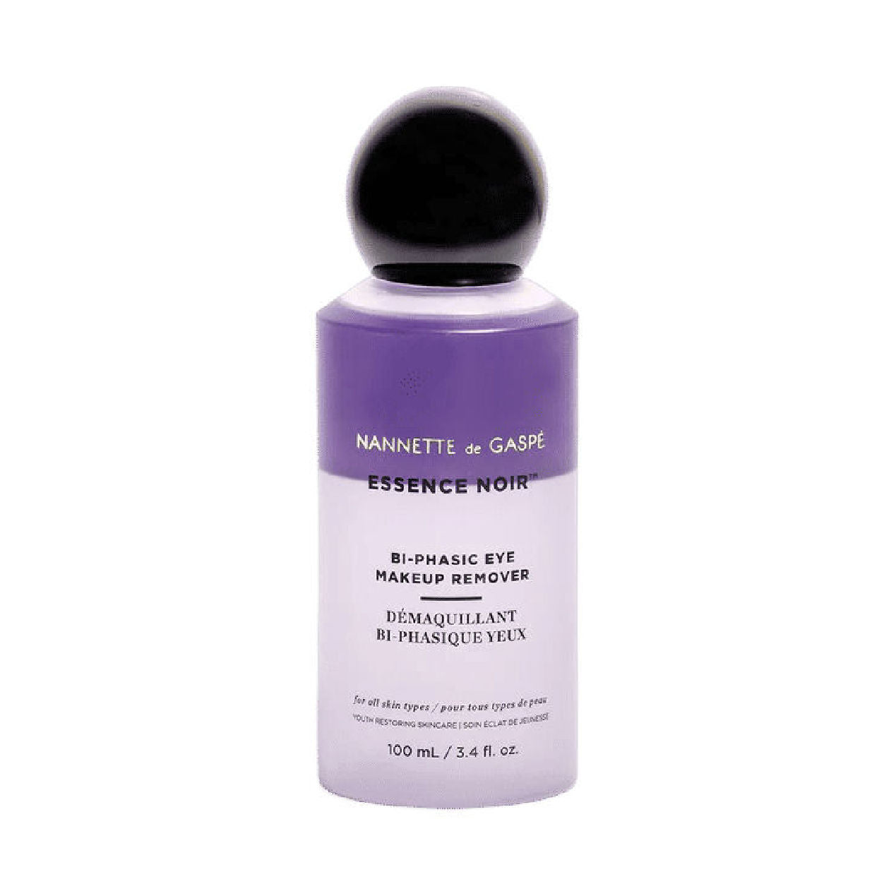 Nannette de Gaspé Essence Noir Bi-Phasic Eye Makeup Remover — پاککننده | بررسی و راهنمای لیلیورا
