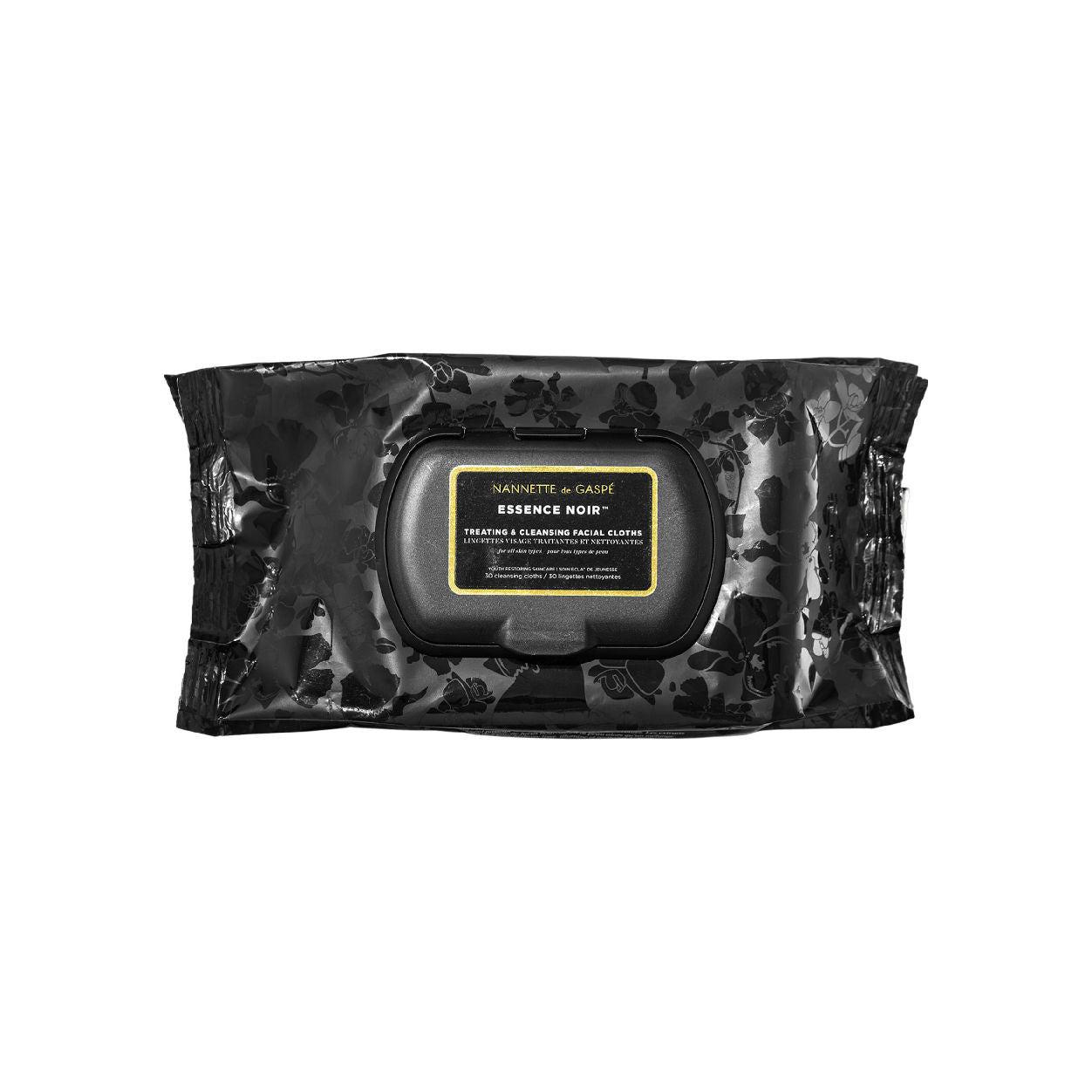 Nannette de Gaspé Essence Noir Cleansing and Treating Facial Cloths — پاککننده | بررسی و راهنمای لیلیورا