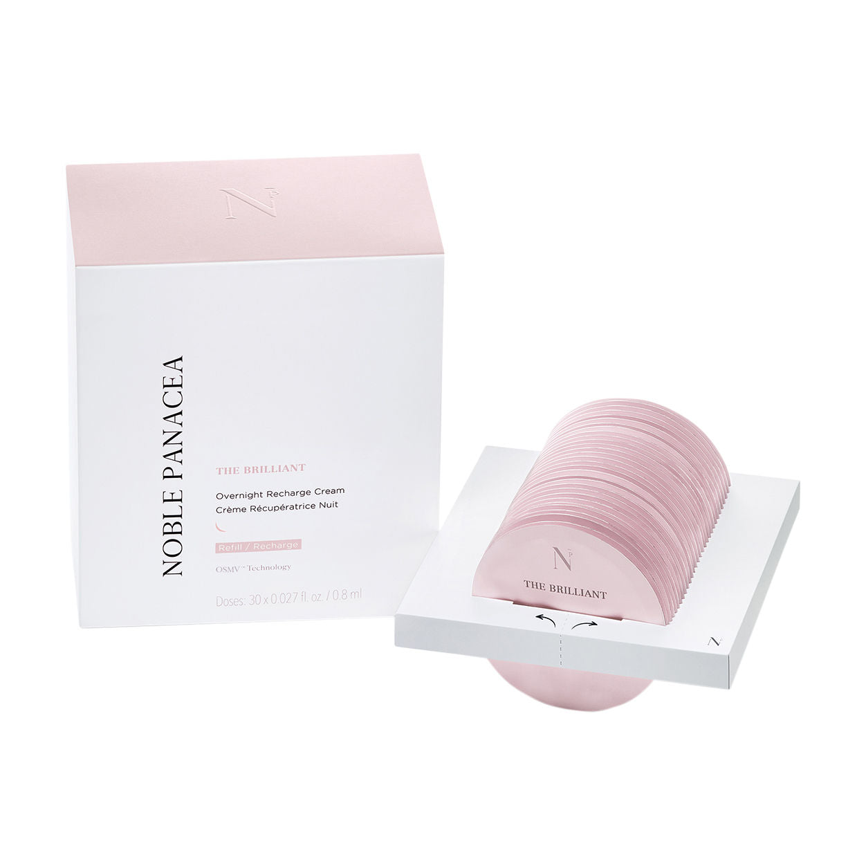 Noble Panacea The Brilliant Overnight Recharge Cream Refill — مرطوبکننده و کرم | بررسی و راهنمای لیلیورا