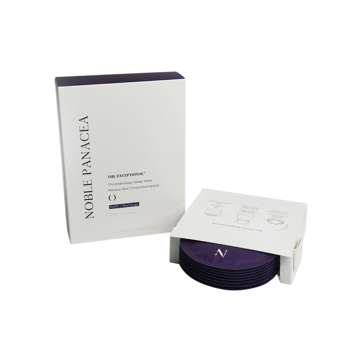 Noble Panacea The Exceptional Chronobiology Sleep Mask Refill — ماسک | بررسی و راهنمای لیلیورا