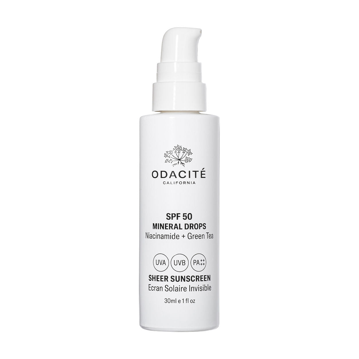 Odacité Sheer Sunscreen Mineral Drops SPF 50 — ضدآفتاب | بررسی و راهنمای لیلی‌ورا