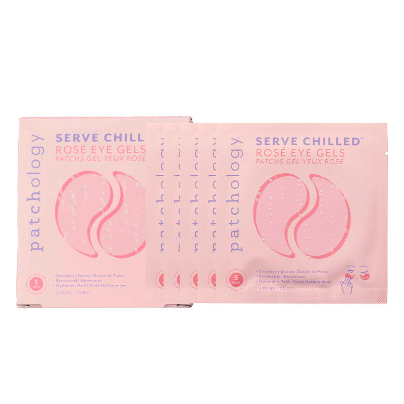 Patchology Served Chilled Rose All Day Eye Gels 5pk — مراقبت دور چشم | بررسی و راهنمای لیلیورا