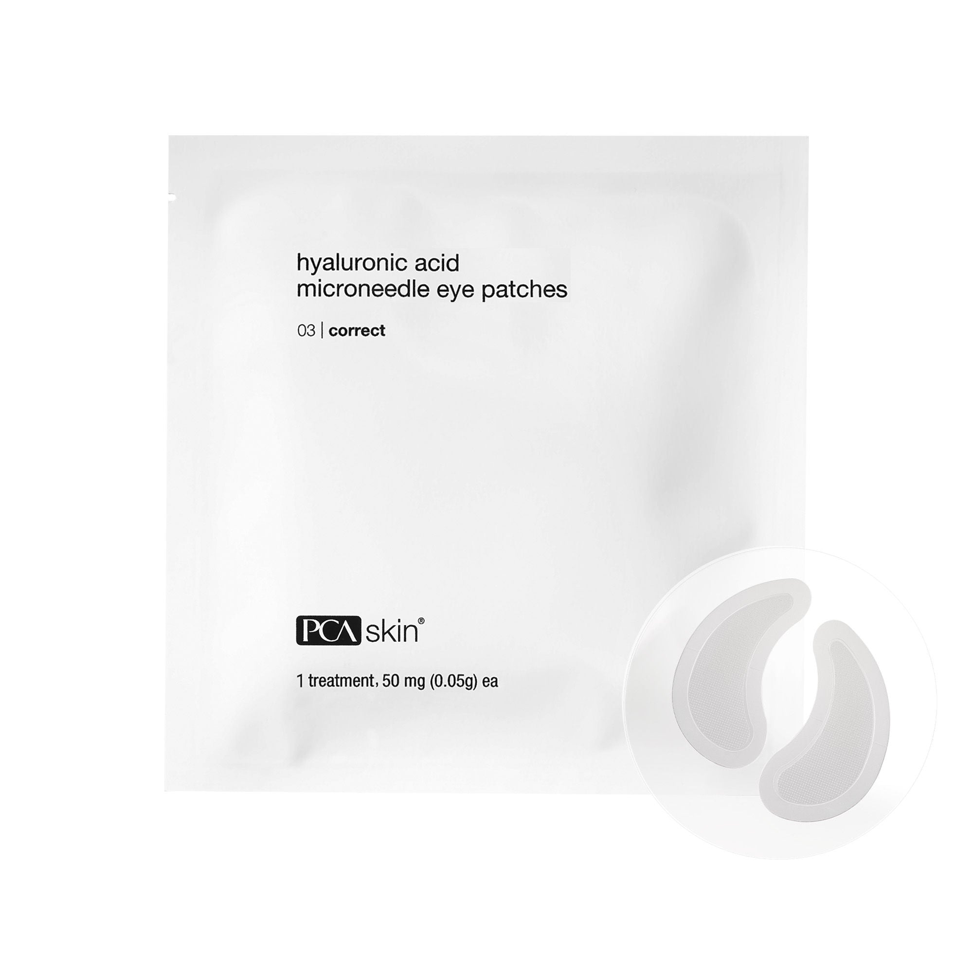 PCA Skin Hyaluronic Acid Microneedle Eye Patches — مراقبت دور چشم | بررسی و راهنمای لیلیورا