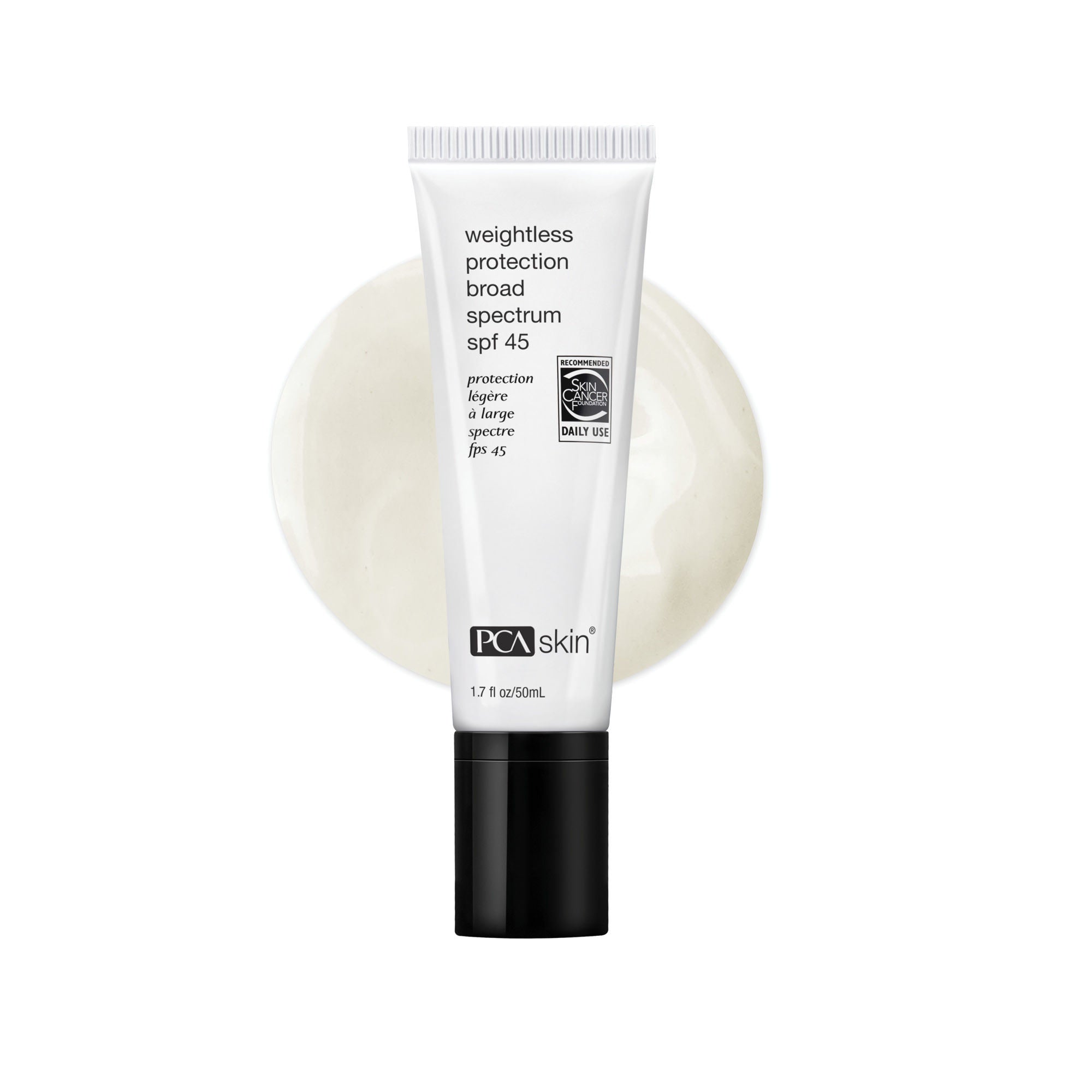 PCA Skin Weightless Protection Broad Spectrum SPF 45 — ضدآفتاب | بررسی و راهنمای لیلی‌ورا