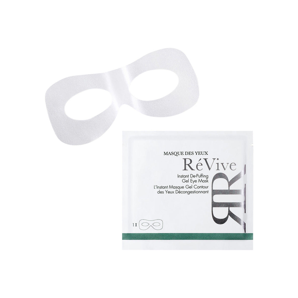 R Vive Masque Des Yeux Instant De-Puffing Gel Eye Mask — مراقبت دور چشم | بررسی و راهنمای لیلی‌ورا