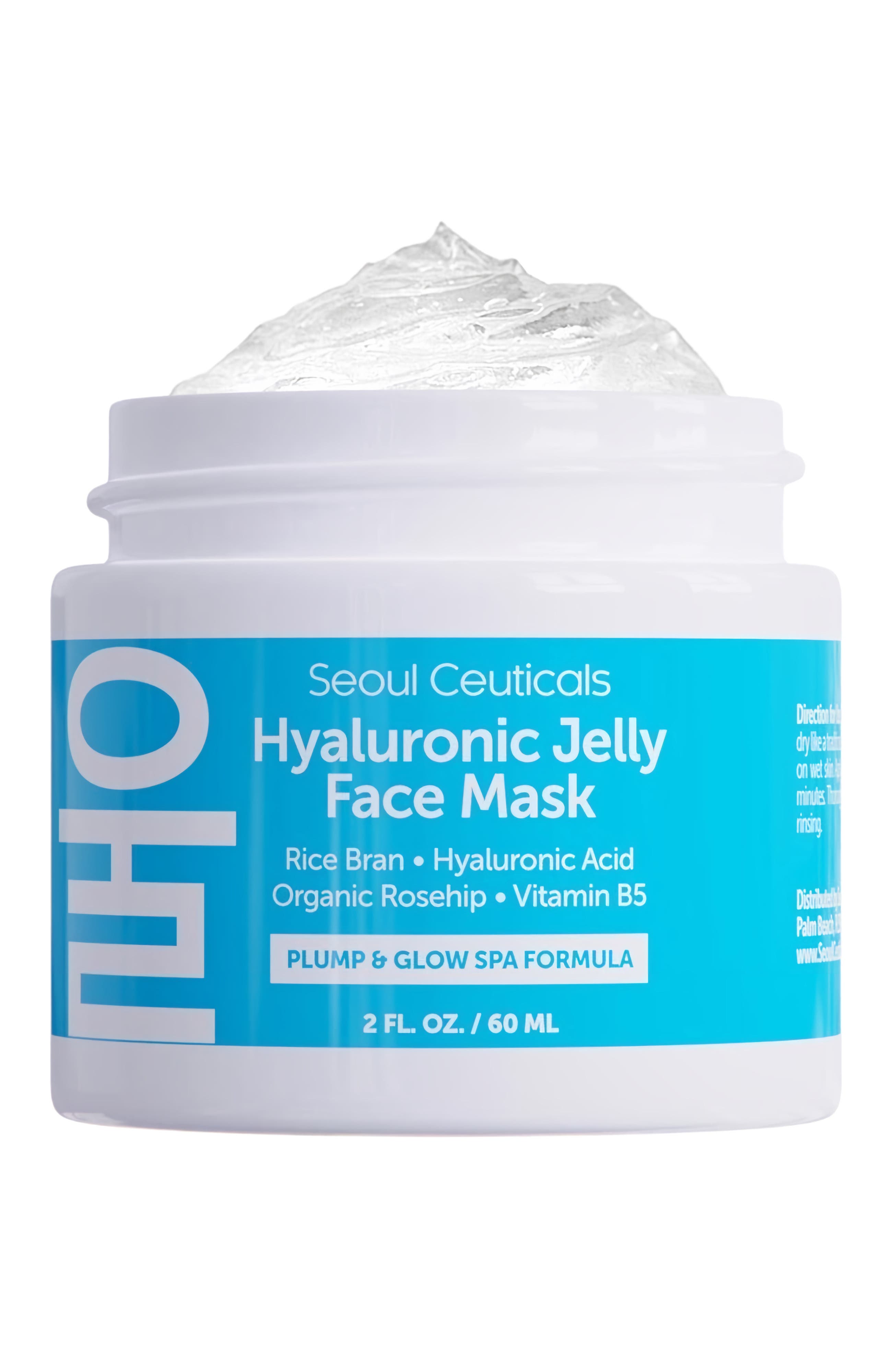Seoul Ceuticals Korean Skincare Hyaluronic Jelly Face Mask — ماسک | بررسی و راهنمای لیلی‌ورا