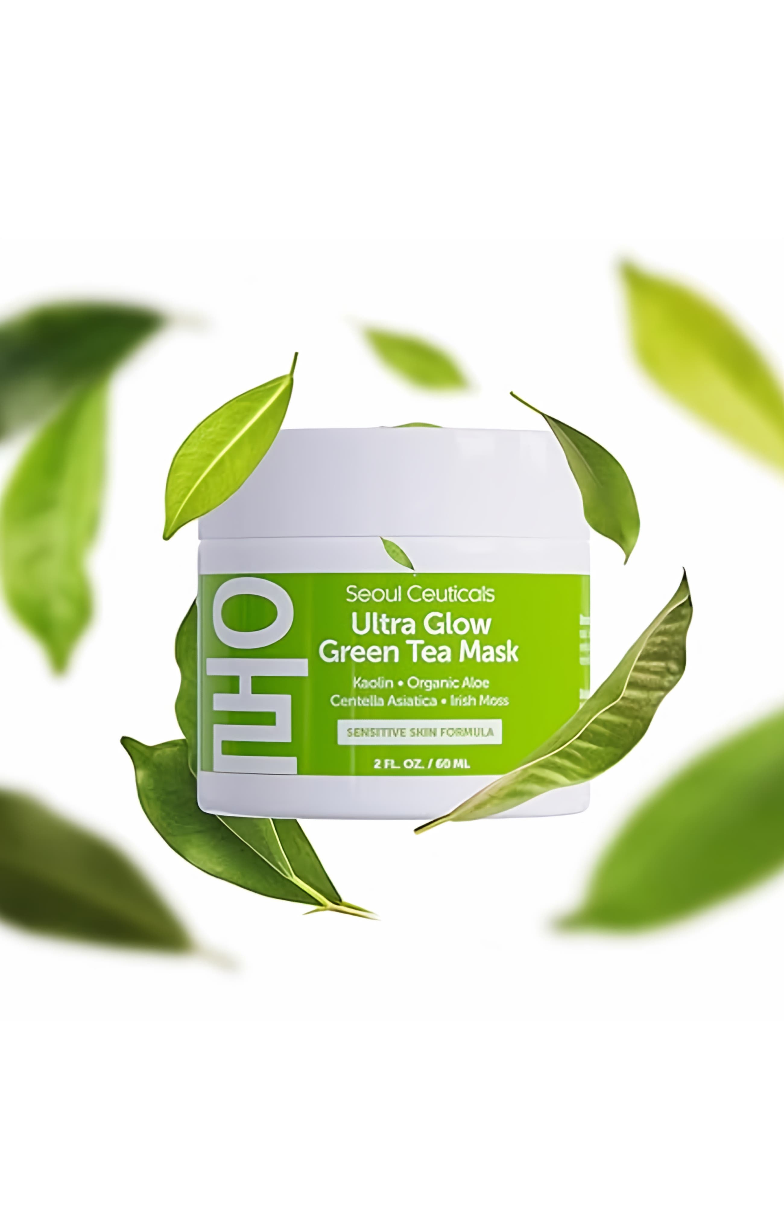 Seoul Ceuticals Ultra Glow Korean Skincare Green Tea Mask — ماسک | بررسی و راهنمای لیلی‌ورا