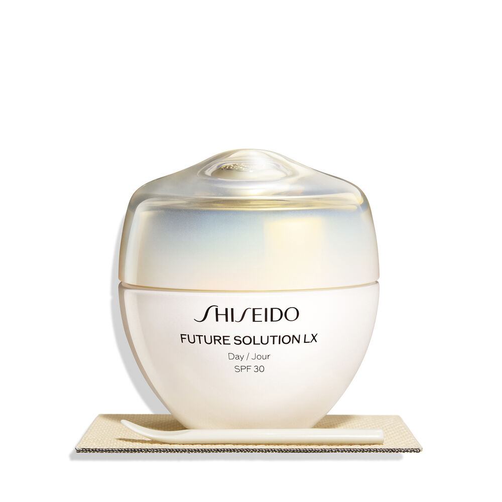 Shiseido Future Solution Lx Total Protective Cream SPF 30 — ضدآفتاب | بررسی و راهنمای لیلی‌ورا