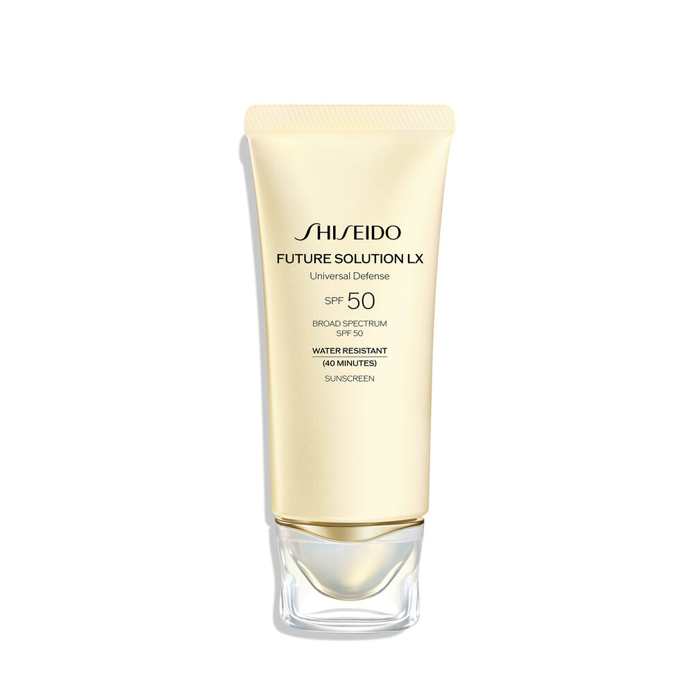 Shiseido Future Solution Lx Universal Defense SPF 50 — ضدآفتاب | بررسی و راهنمای لیلیورا