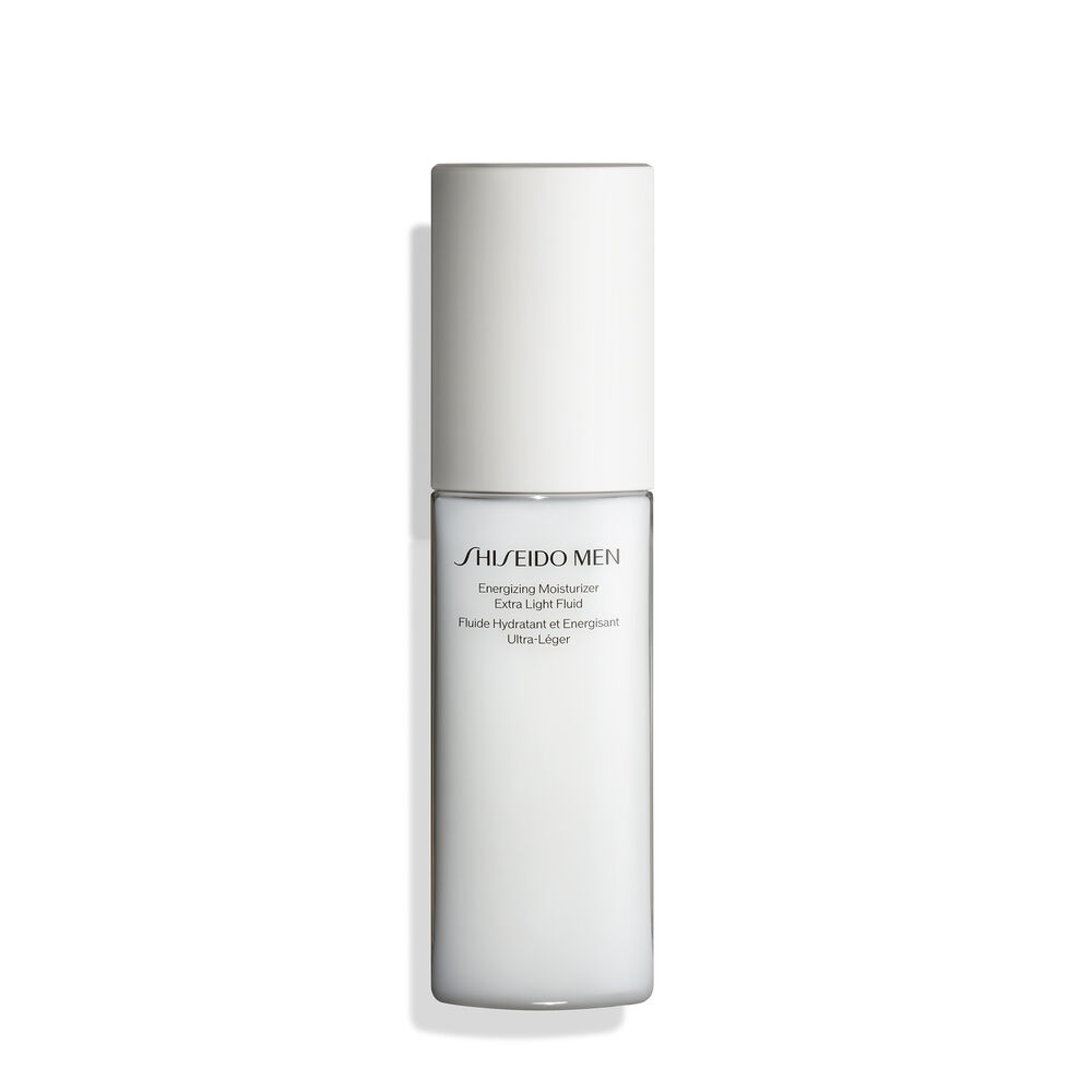 Shiseido Shiseido Men Energizing Moisturizer Extra Light Fluid — مرطوبکننده و کرم | بررسی و راهنمای لیلیورا