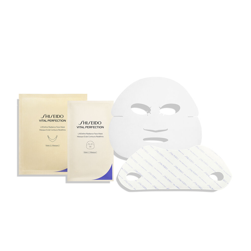 Shiseido Vital Perfection Liftdefine Radiance Face Mask — ماسک | بررسی و راهنمای لیلیورا