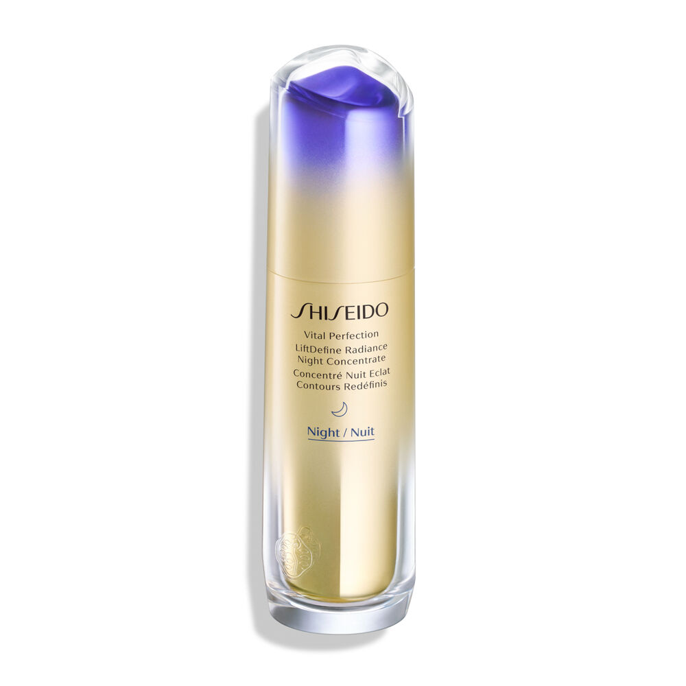 Shiseido Vital Perfection Liftdefine Radiance Night Concentrate — سرم | بررسی و راهنمای لیلیورا