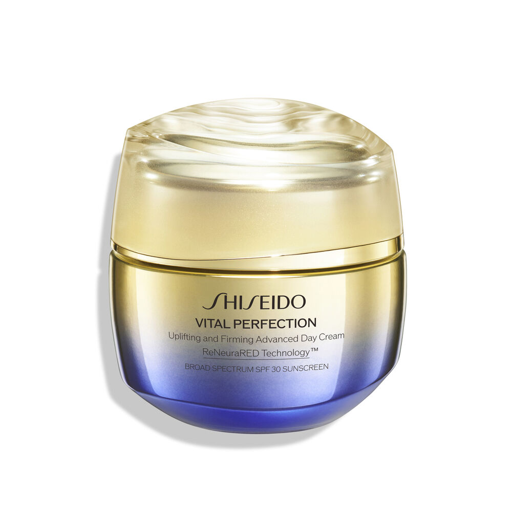 Shiseido Vital Perfection Uplifting And Firming Advanced Day Cream SPF 30 — ضدآفتاب | بررسی و راهنمای لیلی‌ورا