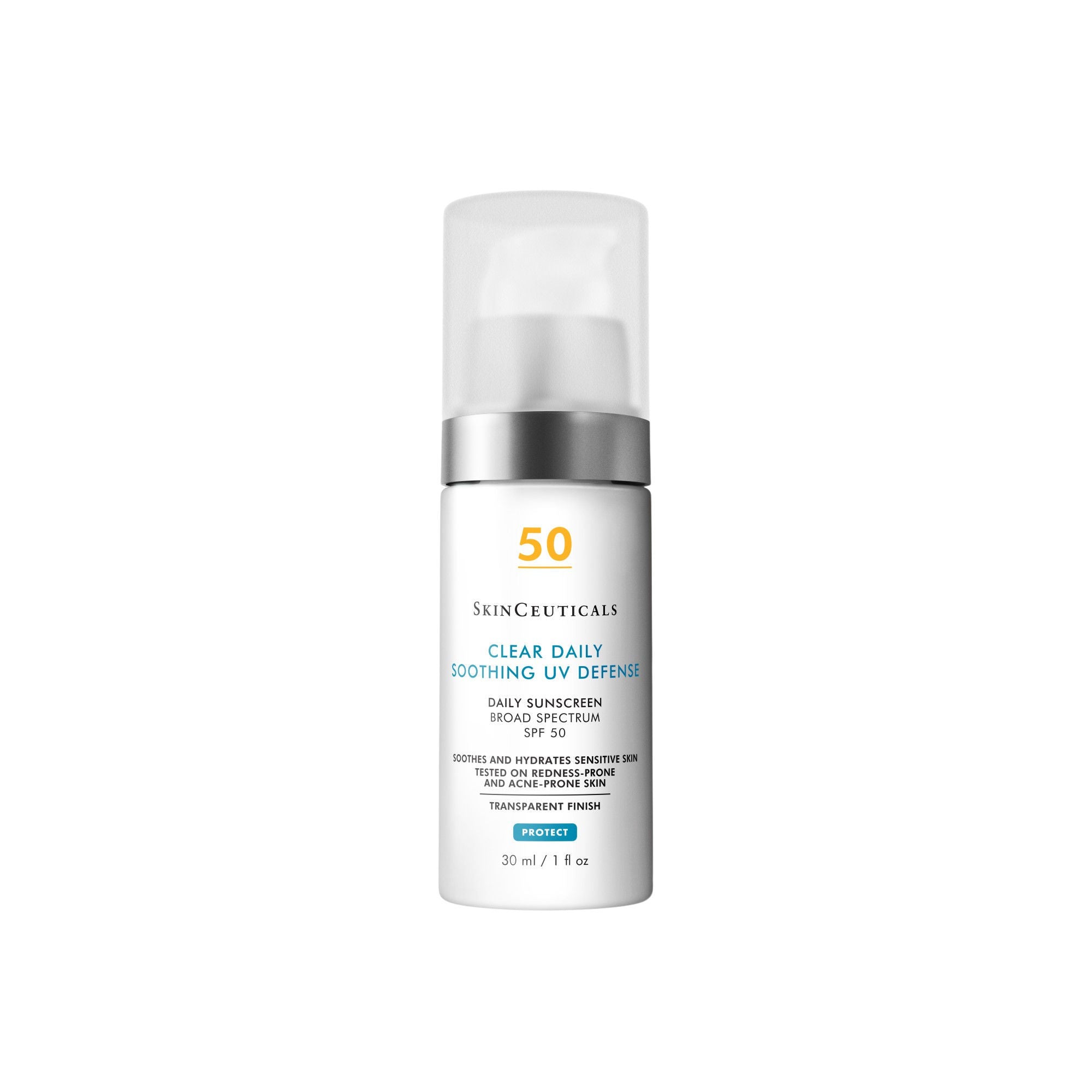 SkinCeuticals Clear Daily Soothing UV Defense SPF 50 — ضدآفتاب | بررسی و راهنمای لیلیورا