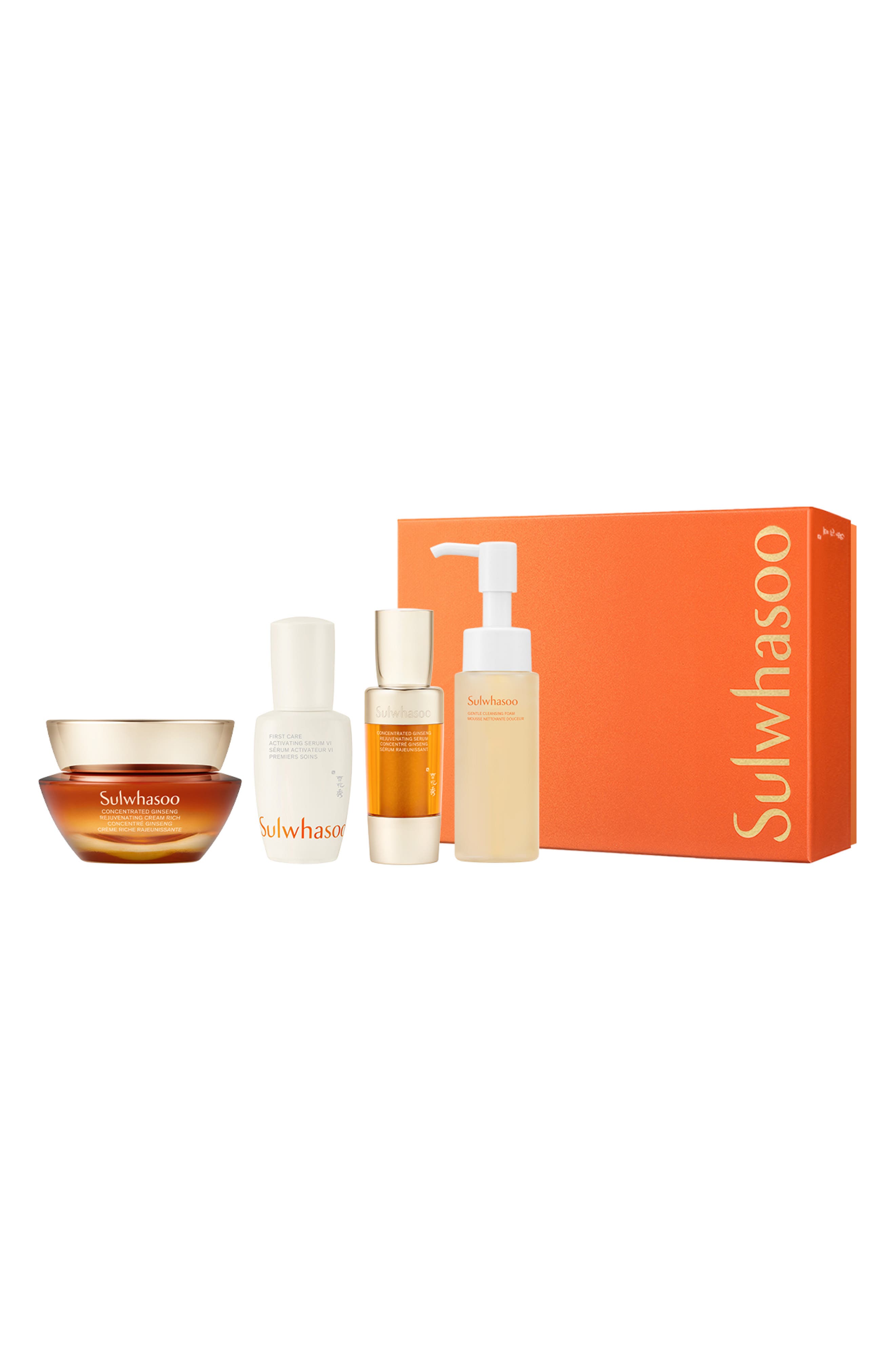 Sulwhasoo Concentrated Ginseng Rejuvenating Cream Rich Set — ست و پک | بررسی و راهنمای لیلی‌ورا