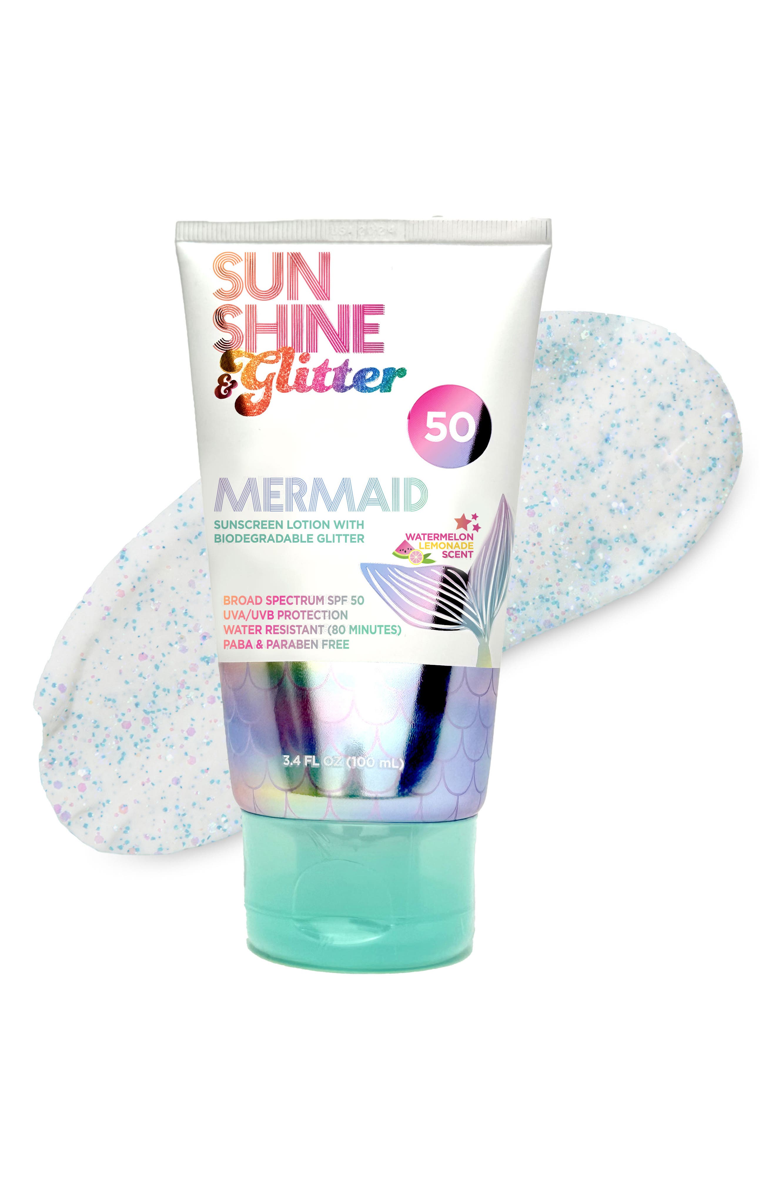 Sunshine Glitter Kids SeaStar Sparkle Mermaid Reef Safe Biodegradable Glitter Su — مراقبت پوست | بررسی و راهنمای لیلیورا