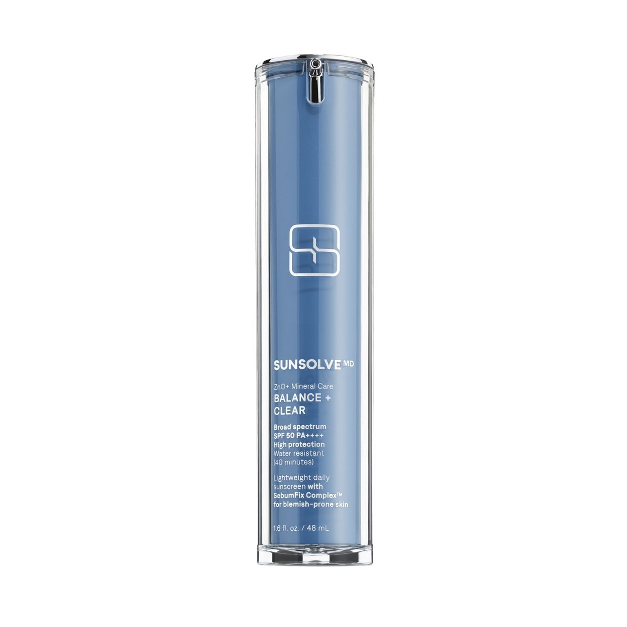 SunsolveMD ZnO+ Mineral Care Balance + Clear SPF 50 — ضدآفتاب | بررسی و راهنمای لیلی‌ورا