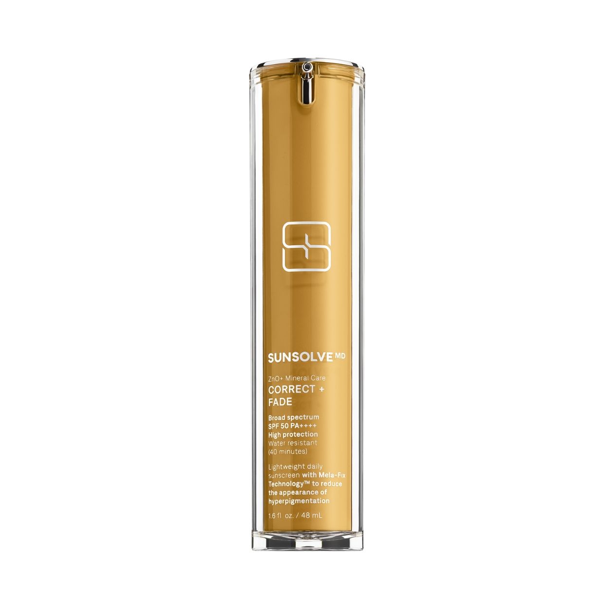 SunsolveMD ZnO+ Mineral Care Correct + Fade SPF 50 — ضدآفتاب | بررسی و راهنمای لیلیورا