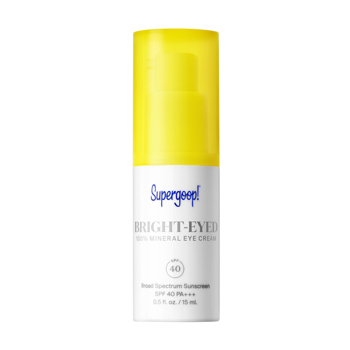 Supergoop Bright-Eyed 100 Mineral Eye Cream SPF 40 — ضدآفتاب | بررسی و راهنمای لیلیورا