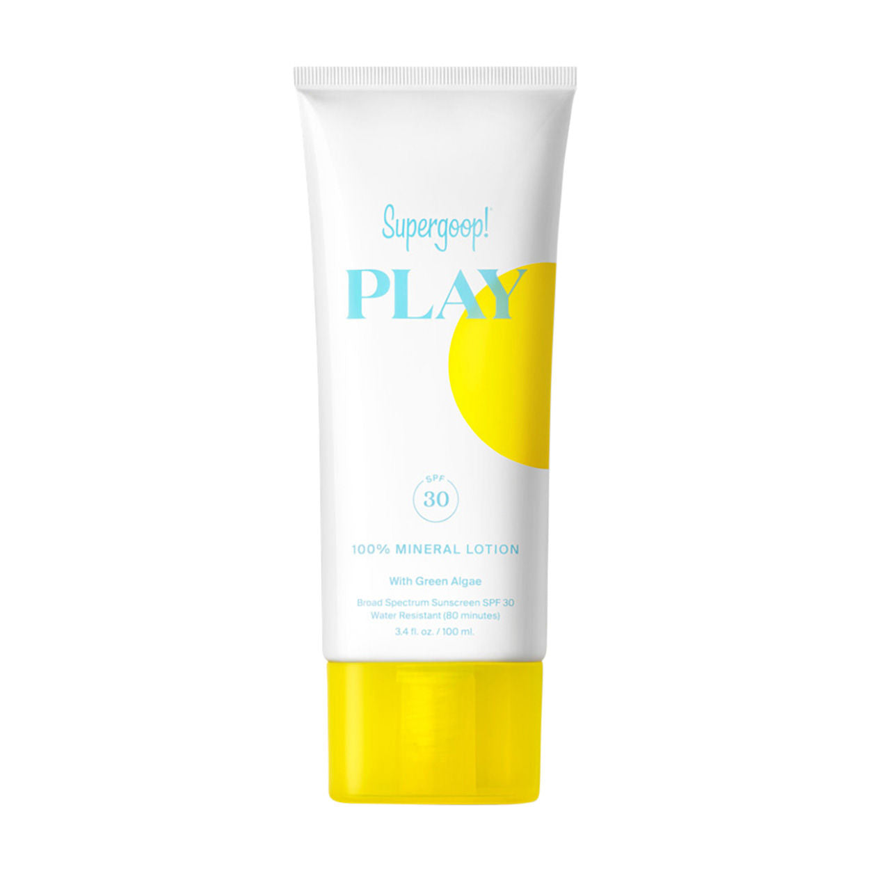 Supergoop ! Play 100% Mineral Lotion With Green Algae SPF 30 — ضدآفتاب | بررسی و راهنمای لیلیورا