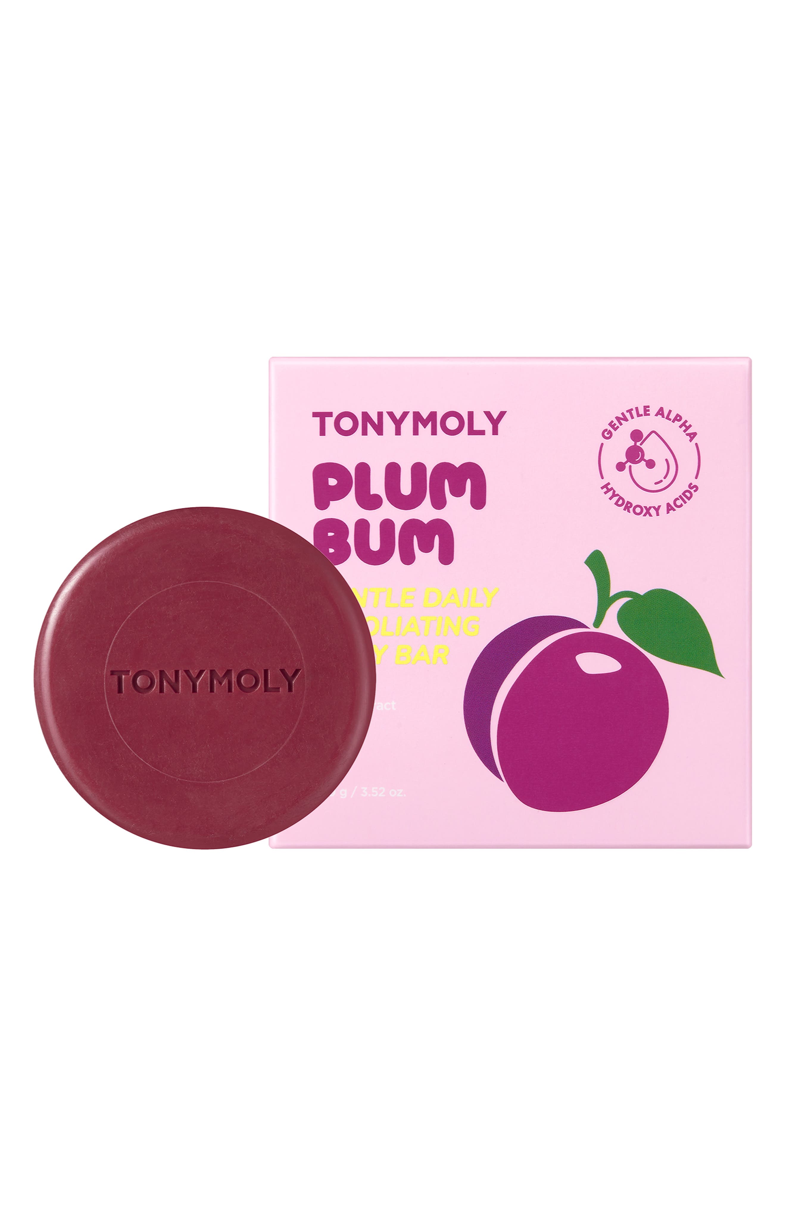 TONYMOLY Plum Bum Gentle Daily Body Exfoliating Bar — ماسک | بررسی و راهنمای لیلی‌ورا